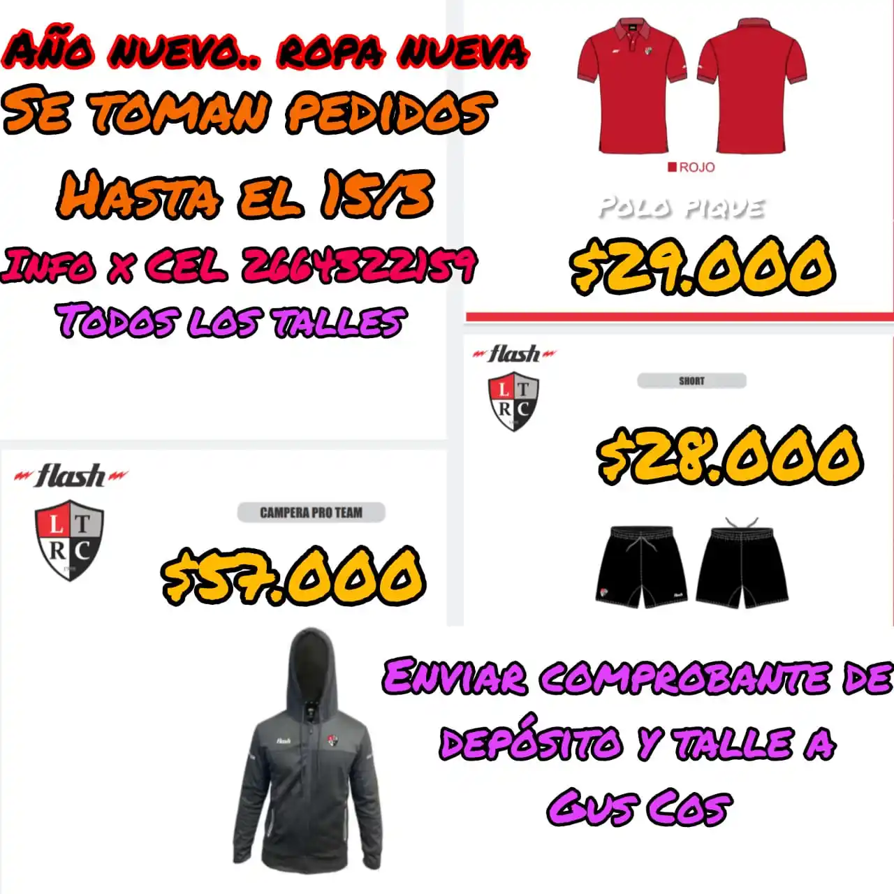 Los Teros Rugby Club post
