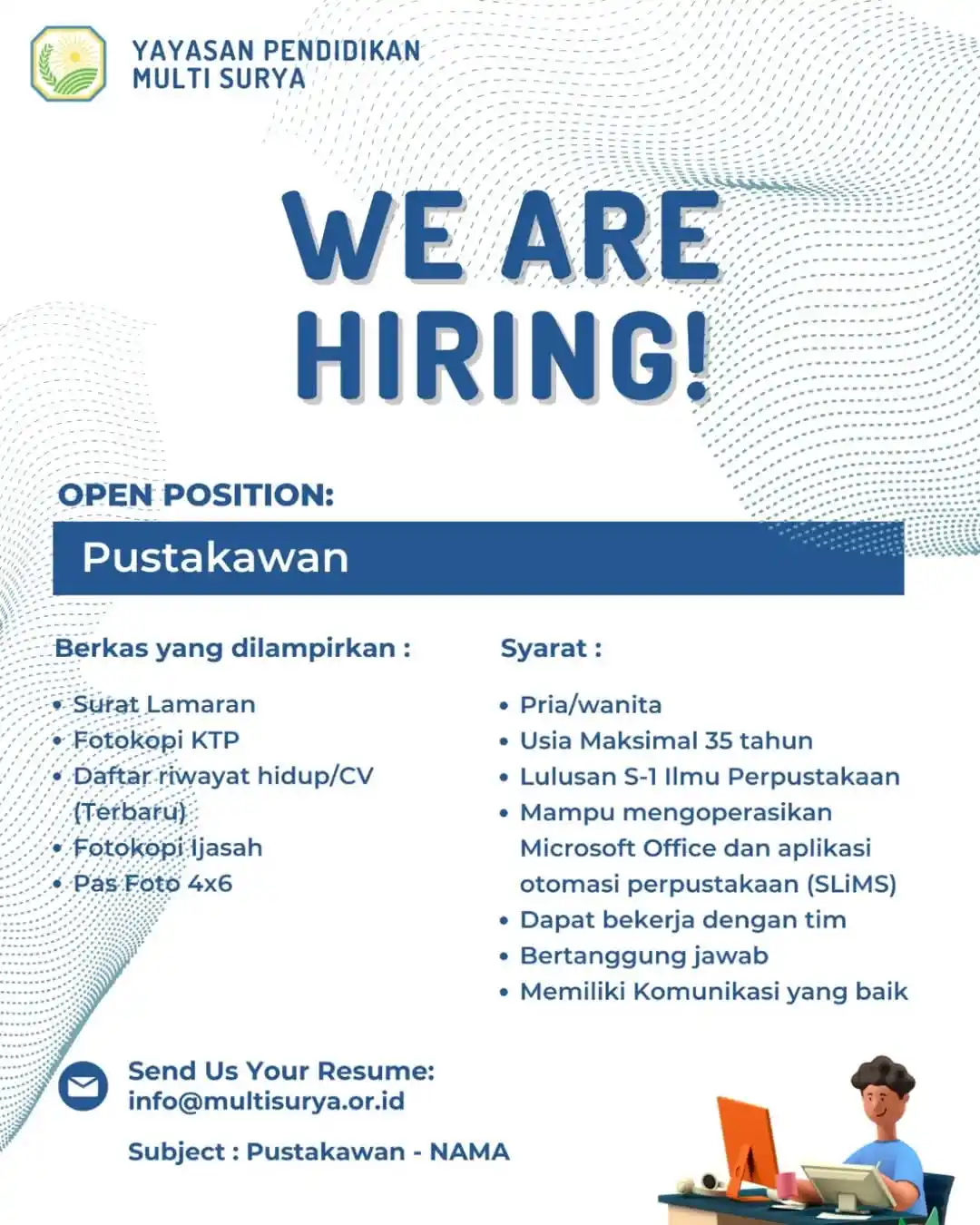 Lowongan Pustakawan post