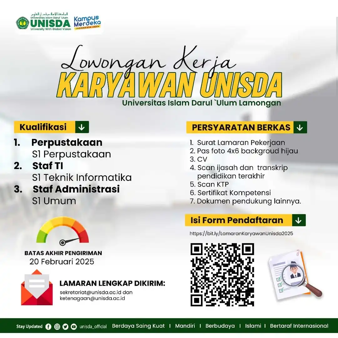 Lowongan Pustakawan post