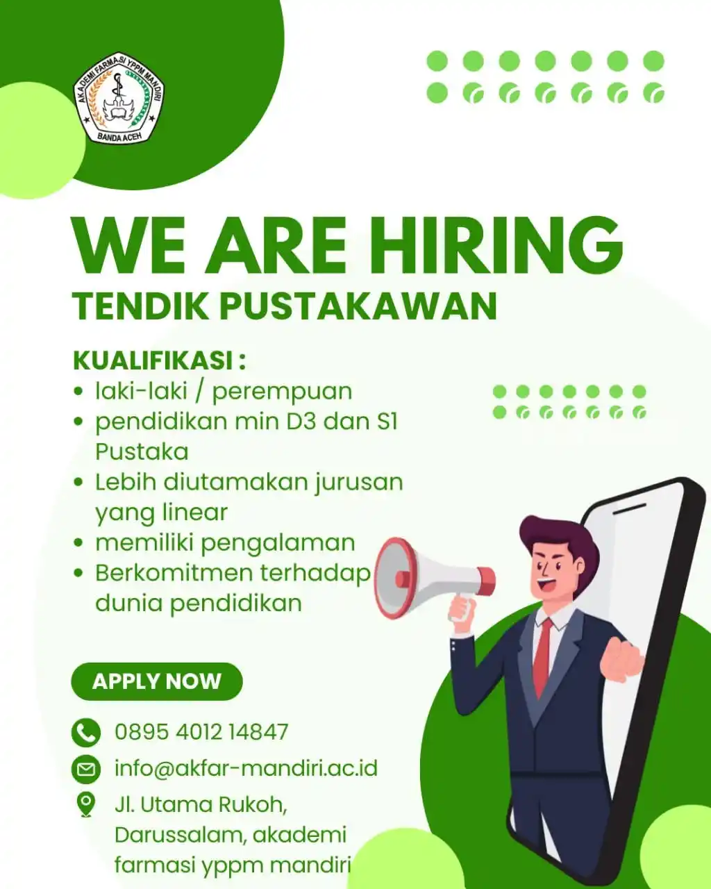Lowongan Pustakawan post