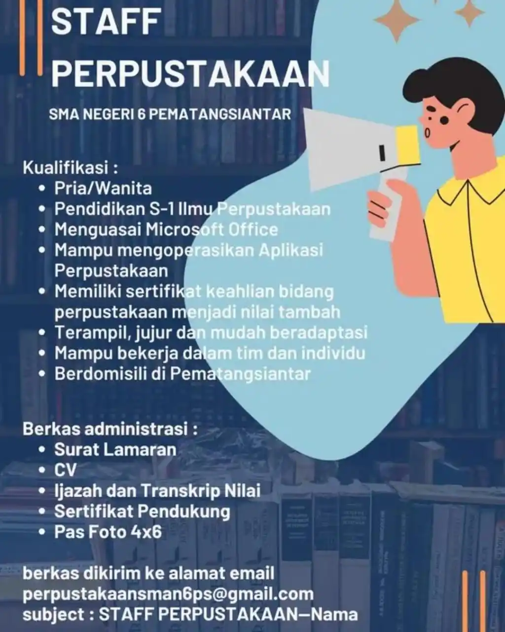 Lowongan Pustakawan post