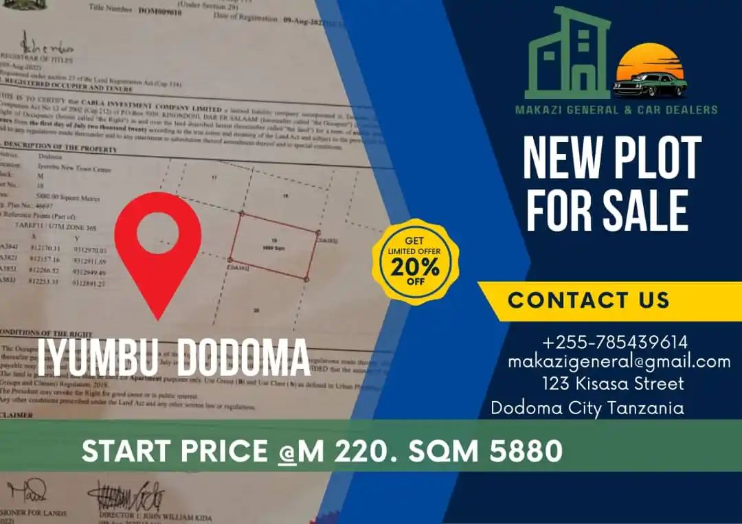 Makazi General & Car Dealers Tanzania post