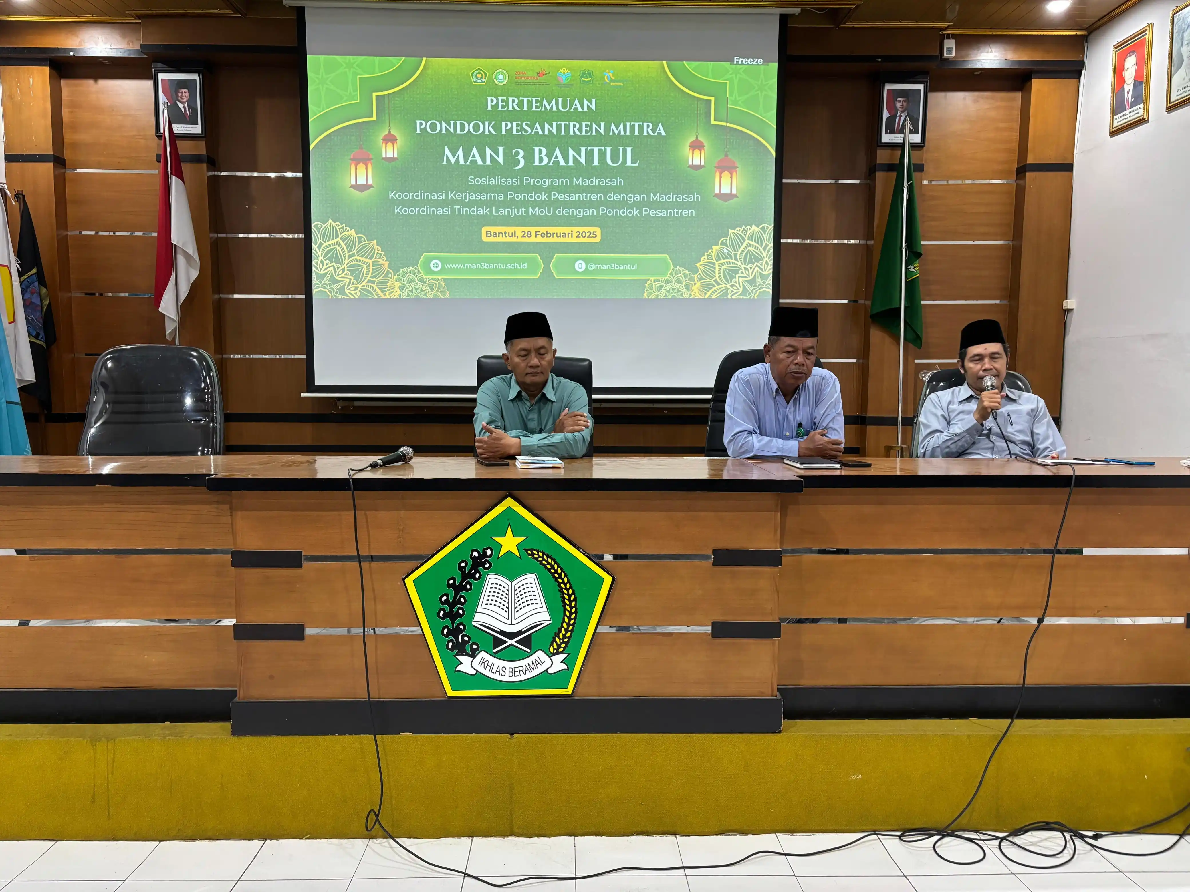 Image from MAN 3 Bantul: MAN 3 Bantul Adakan Pertemuan dengan Pondok Pesantren Mitra https://m...