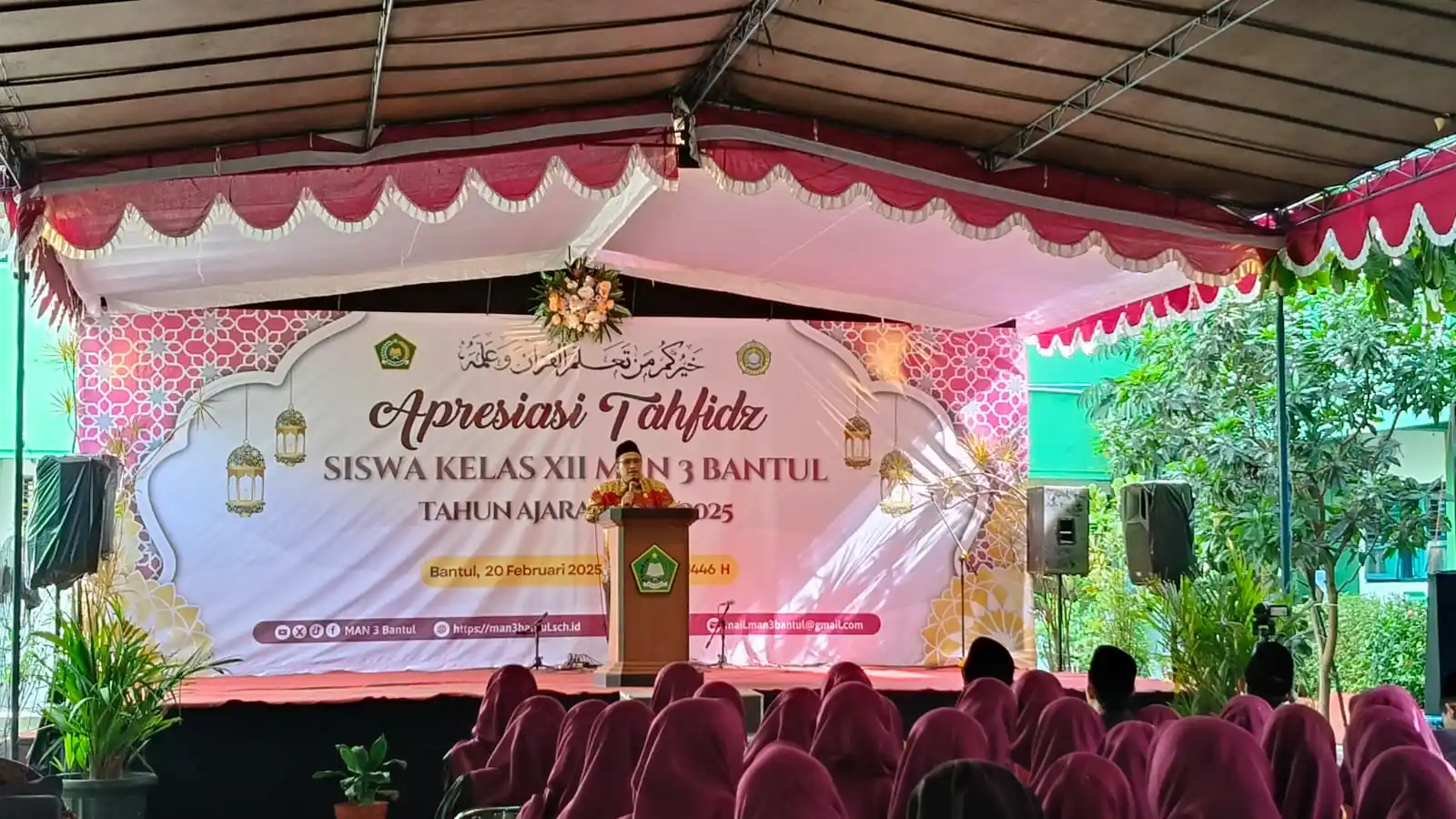 Image from MAN 3 Bantul: *MAN 3 Bantul Gelar Apresiasi Tahfidz bagi Siswa Penghafal Al-Qur'an* ...