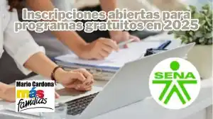Image from 👉 Mario Cardona Más Familias 👪: EL SENA OFRECE CURSOS GRATIS PARA NUESTROS HIJOS. ⬇️👇⬇️👇 https://mar...