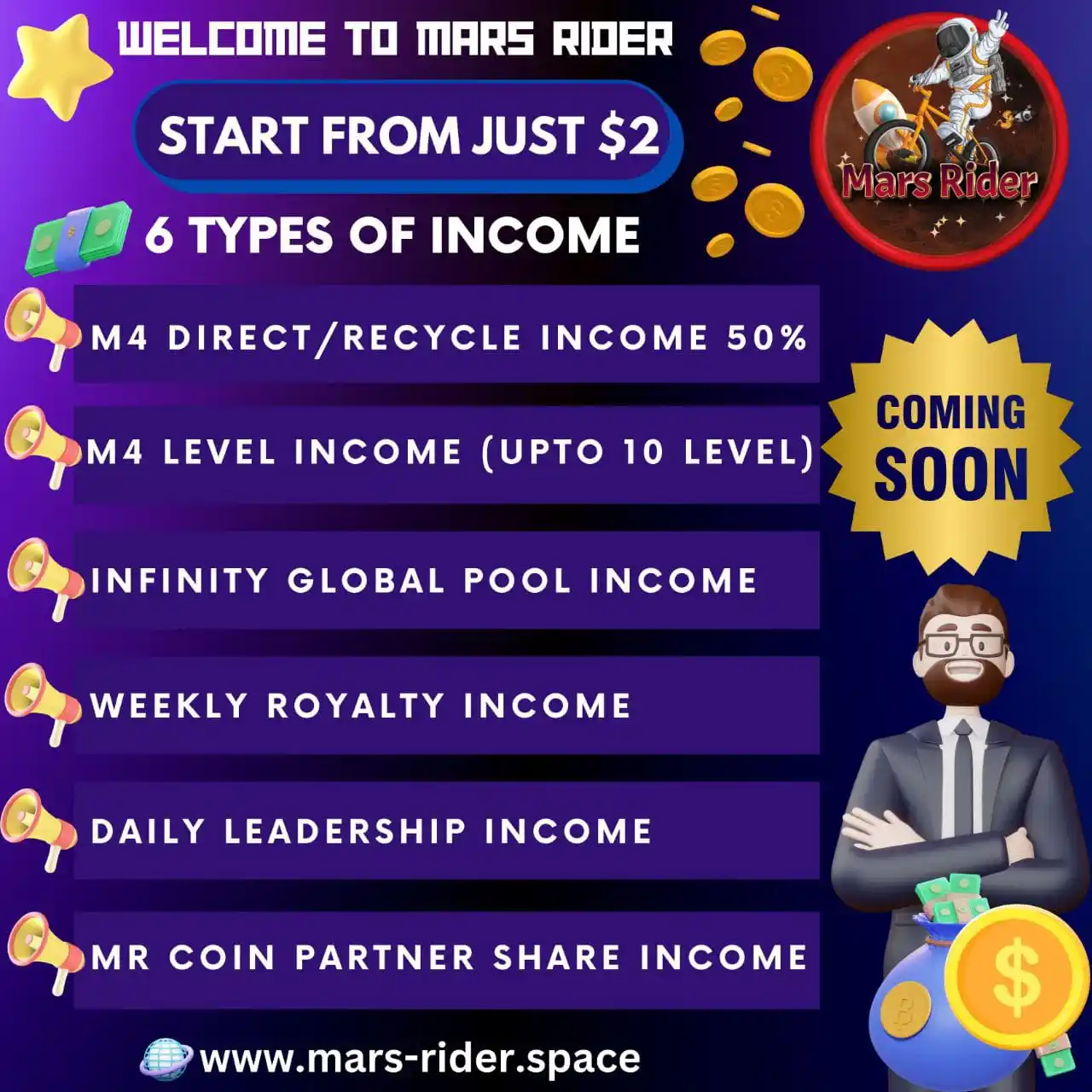 MARS RIDER OFFICIAL post