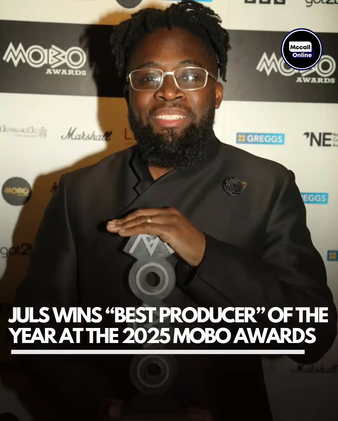 Image from Mccall Online: British-Ghanaian record producer, disc jockey, and musician *Juls* to...