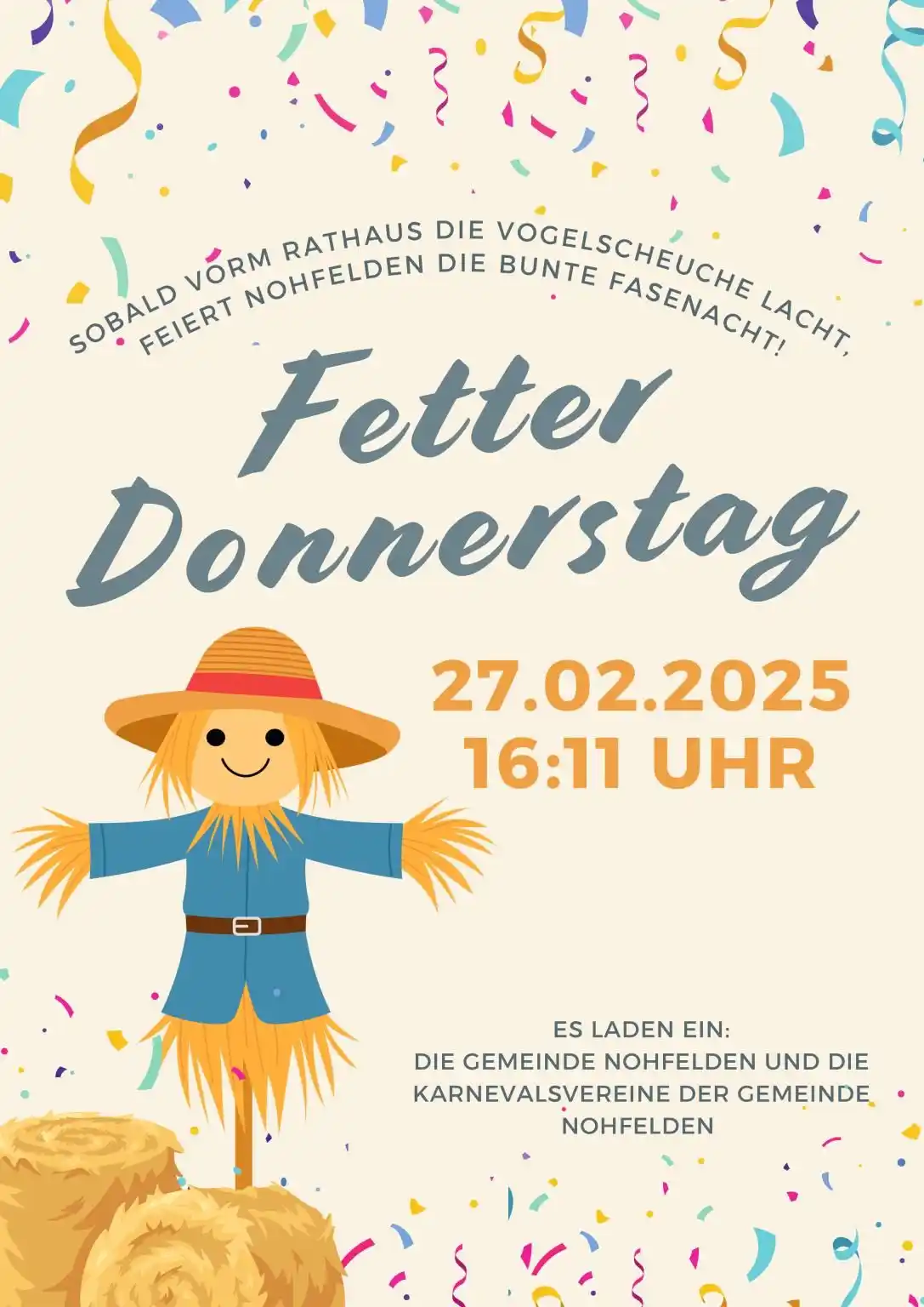 Image from Mein Nohfelden: Die Gemeindeverwaltung und die Karnevalsvereine der Gemeinde laden her...