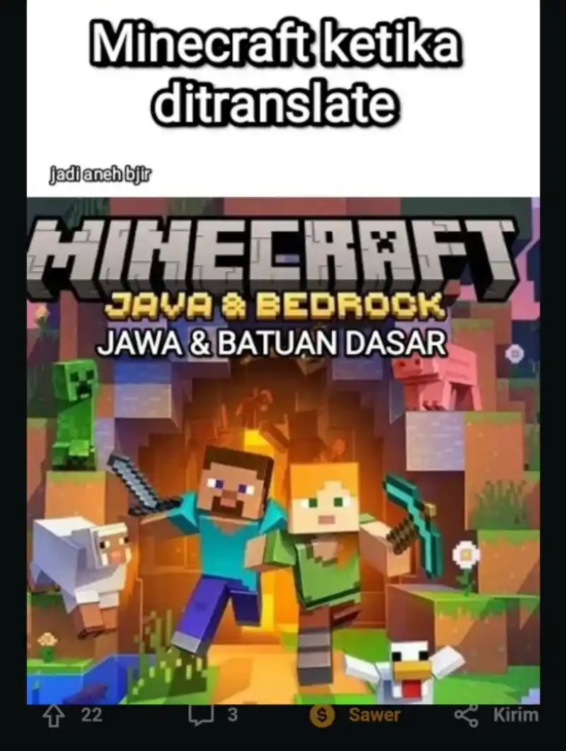 Meme Indonesia From Oyen post