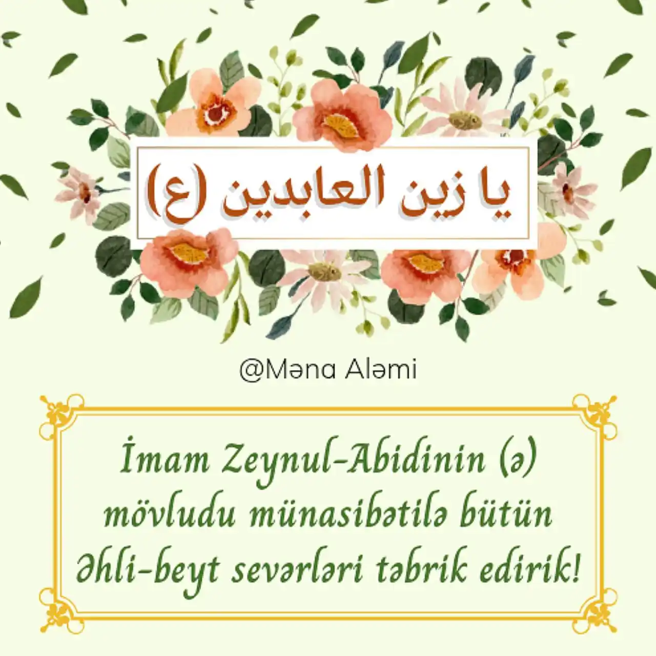 Məna Aləmi post