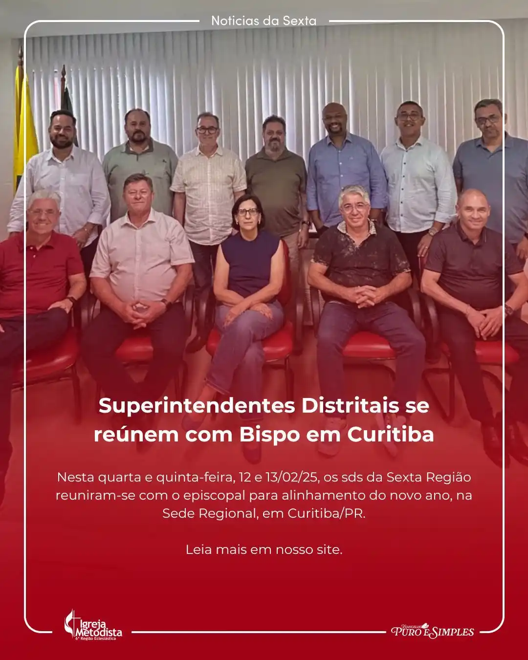 Metodista | Sexta Região  post