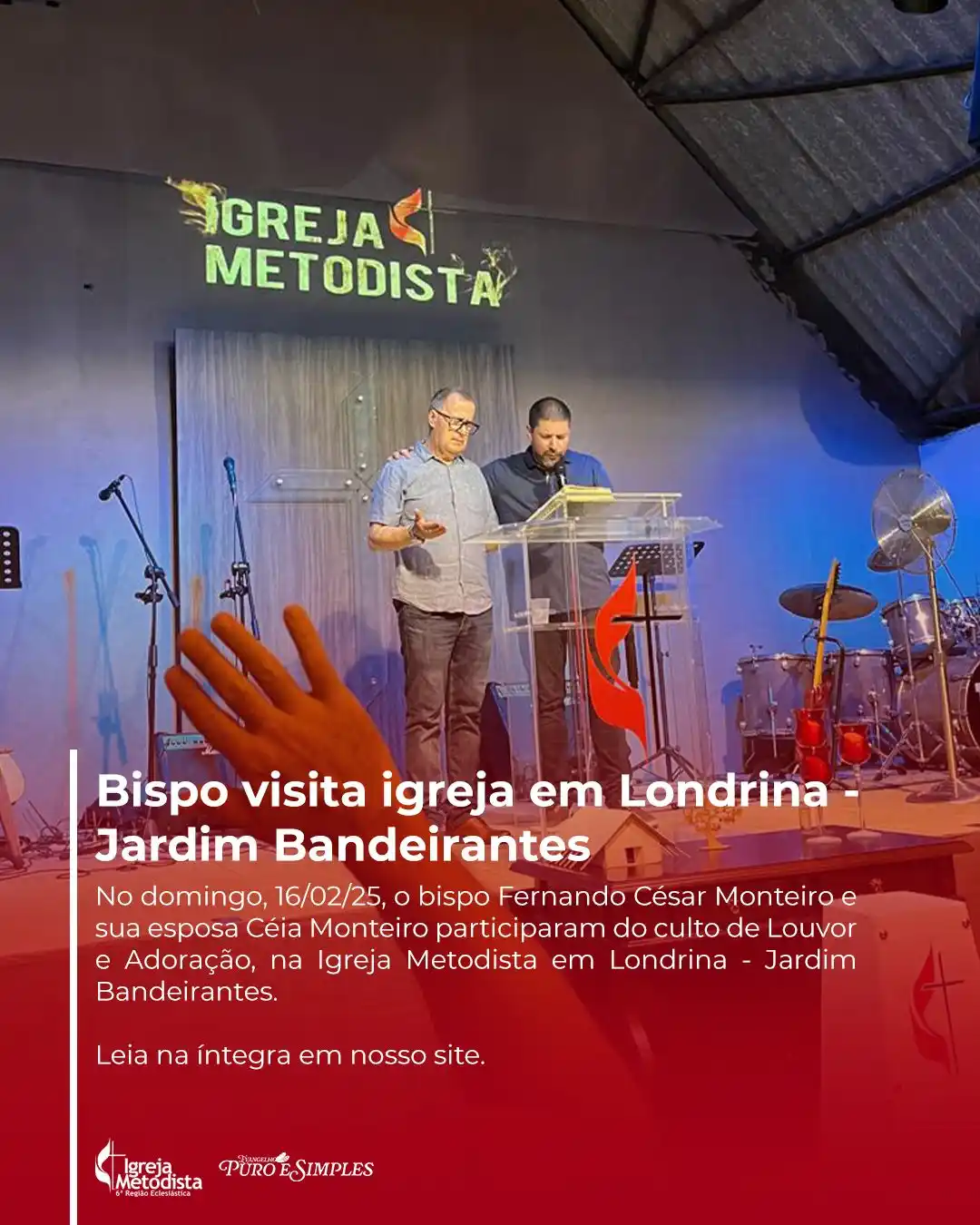 Metodista | Sexta Região  post