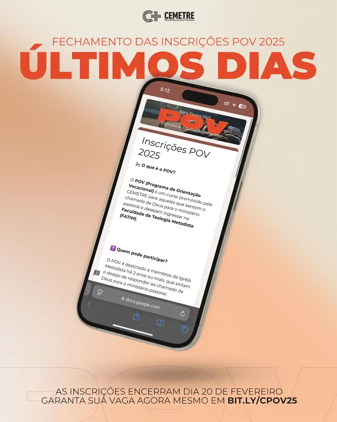 Metodista | Sexta Região  post