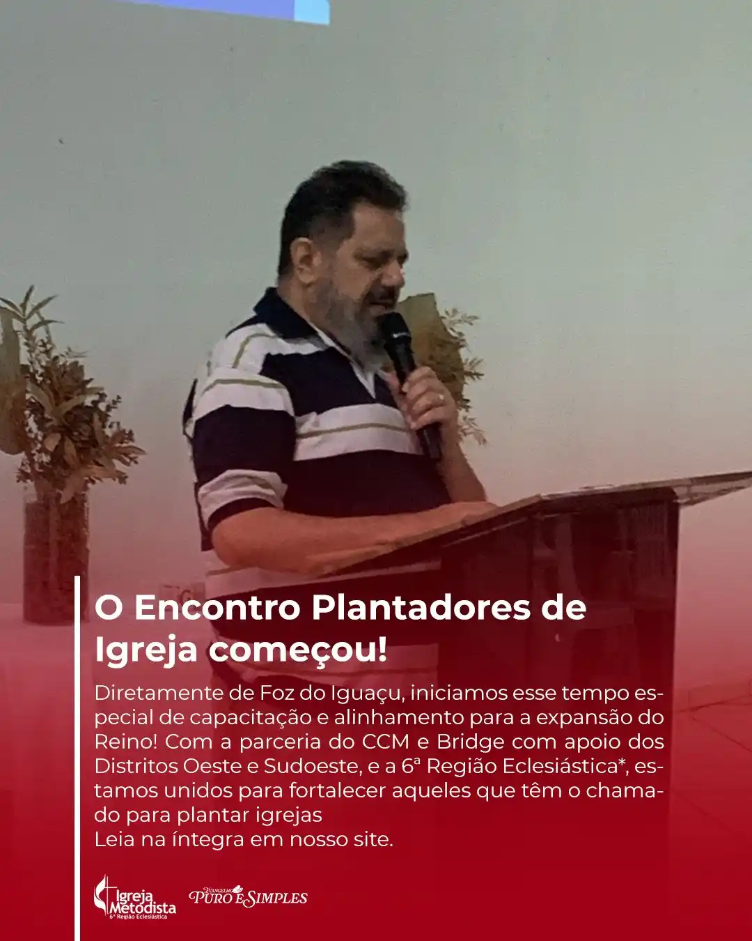 Metodista | Sexta Região  post