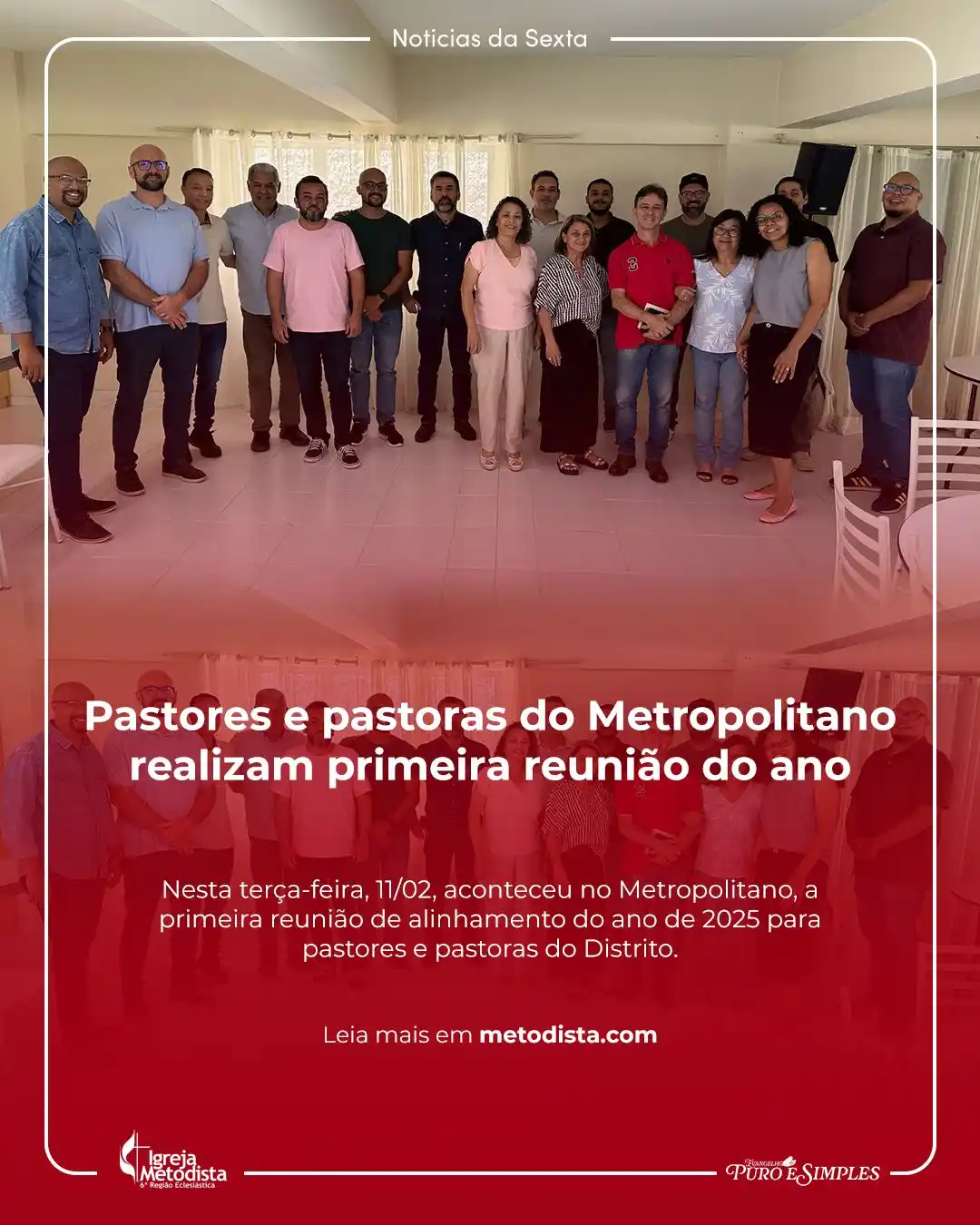 Metodista | Sexta Região  post