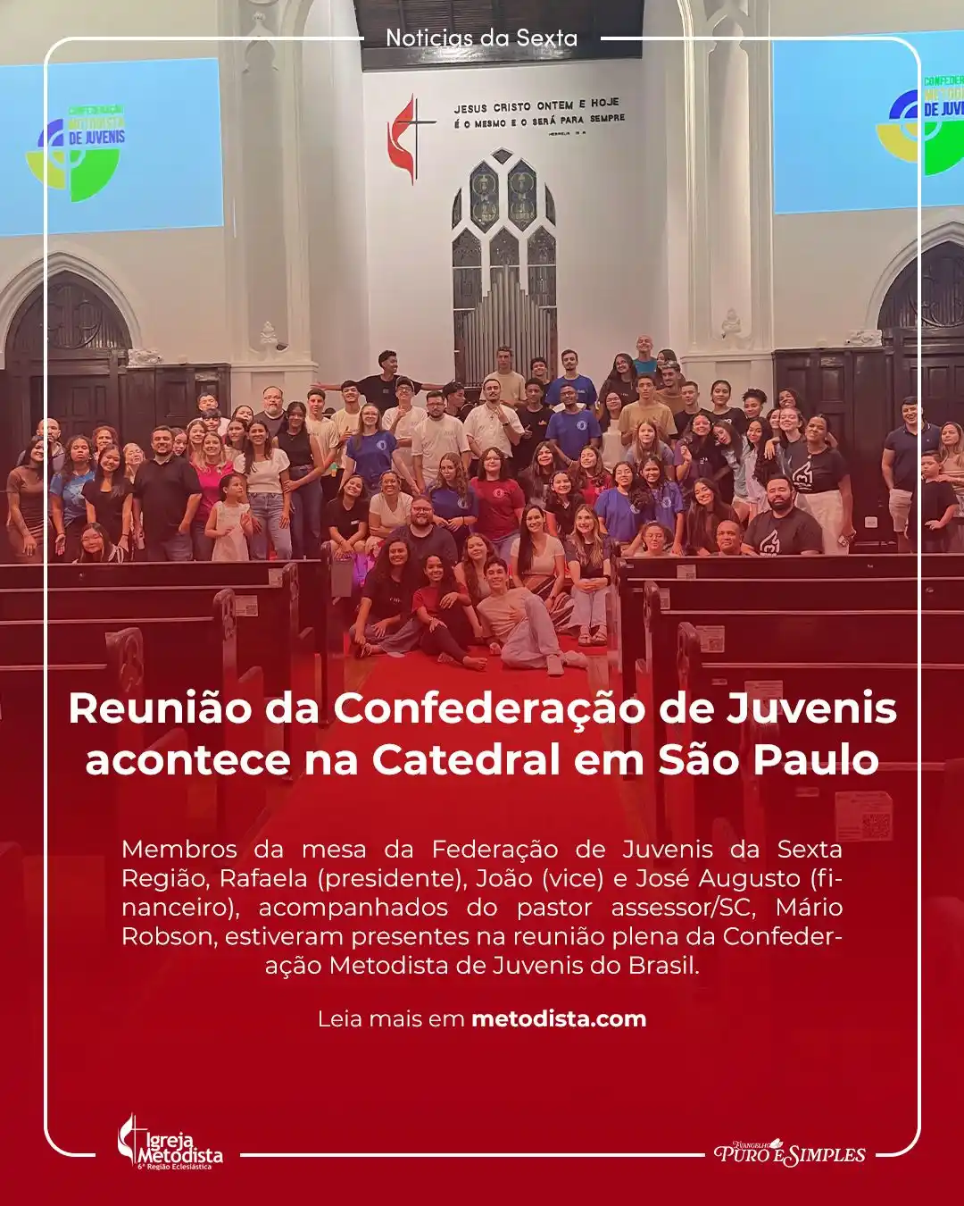 Metodista | Sexta Região  post