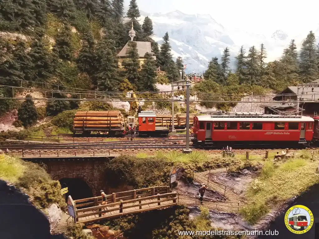 Modellstraßenbahn post