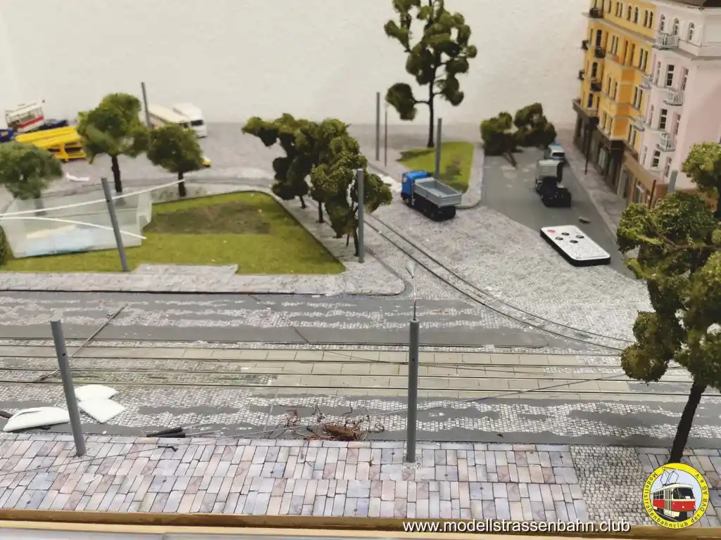 Modellstraßenbahn post