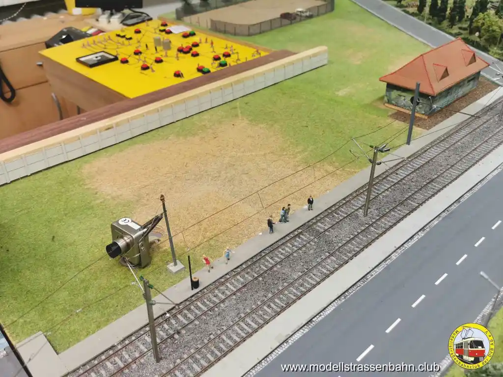 Modellstraßenbahn post