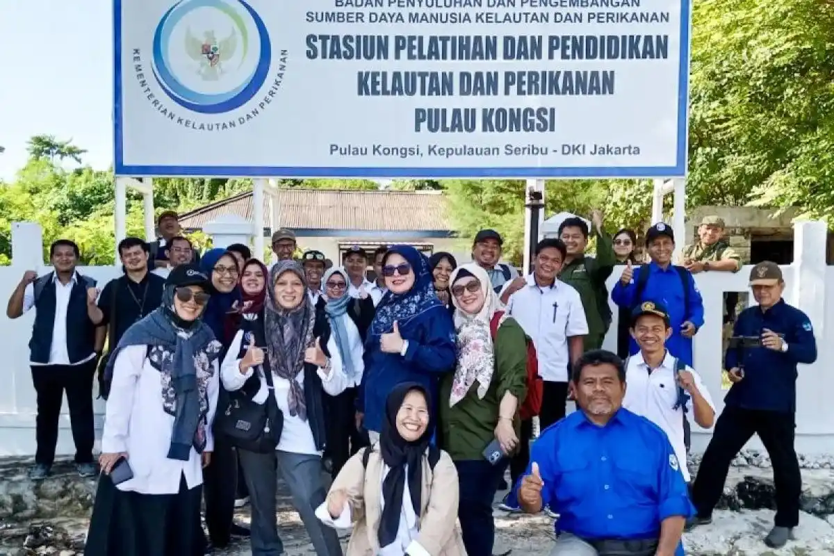 Image from MOJO News Network: *[DESA MERDEKA]*  KKP upayakan Pulau Kongsi, Kepulauan Seribu, menjadi...