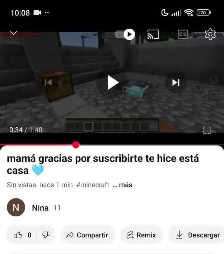 Momazos Nina post