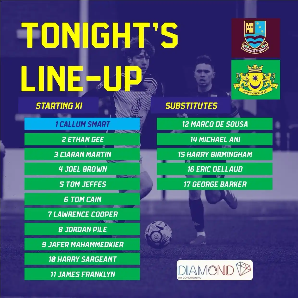 Moneyfields FC post