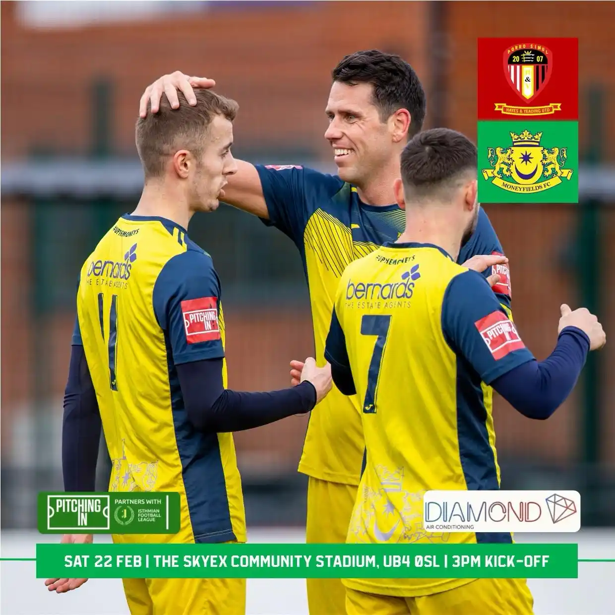 Image from Moneyfields FC: 🌆 Take me back to London! 🏆 Pitching in Isthmian League South Centr...