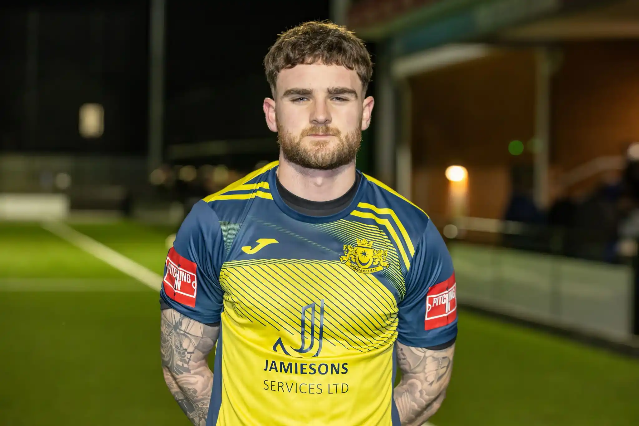 Image from Moneyfields FC: You may have noticed a new name on our teamsheet yesterday! 👀 We are...