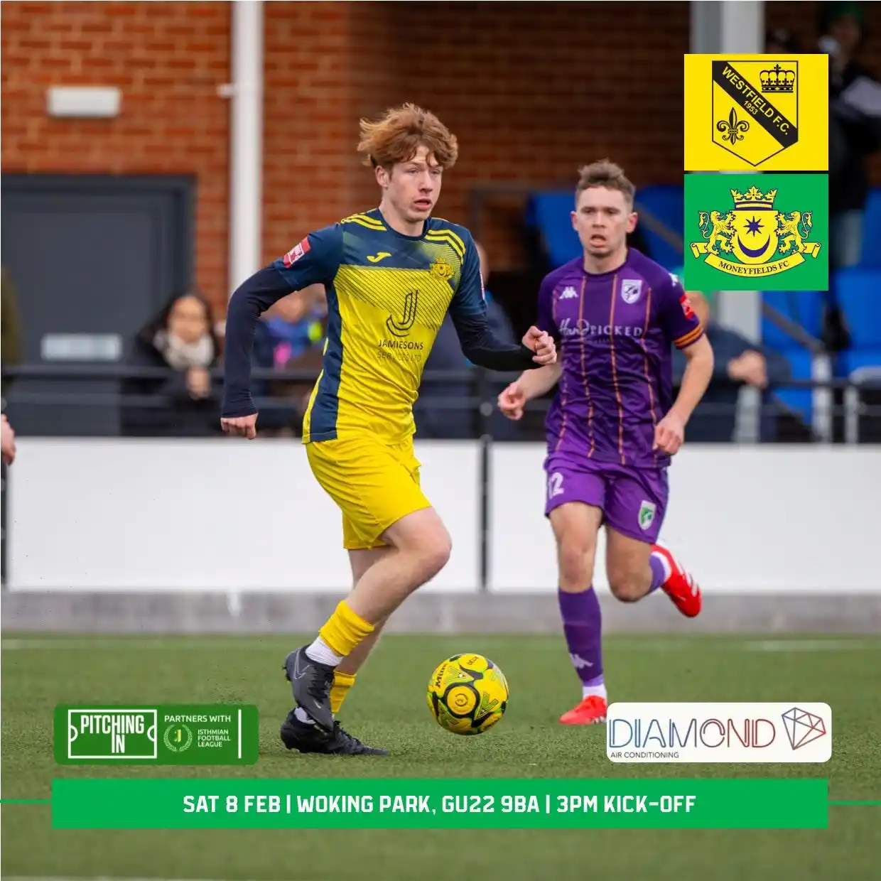 Image from Moneyfields FC: Back on our travels! 🚗 🏆 Pitching in Isthmian League South Central ...