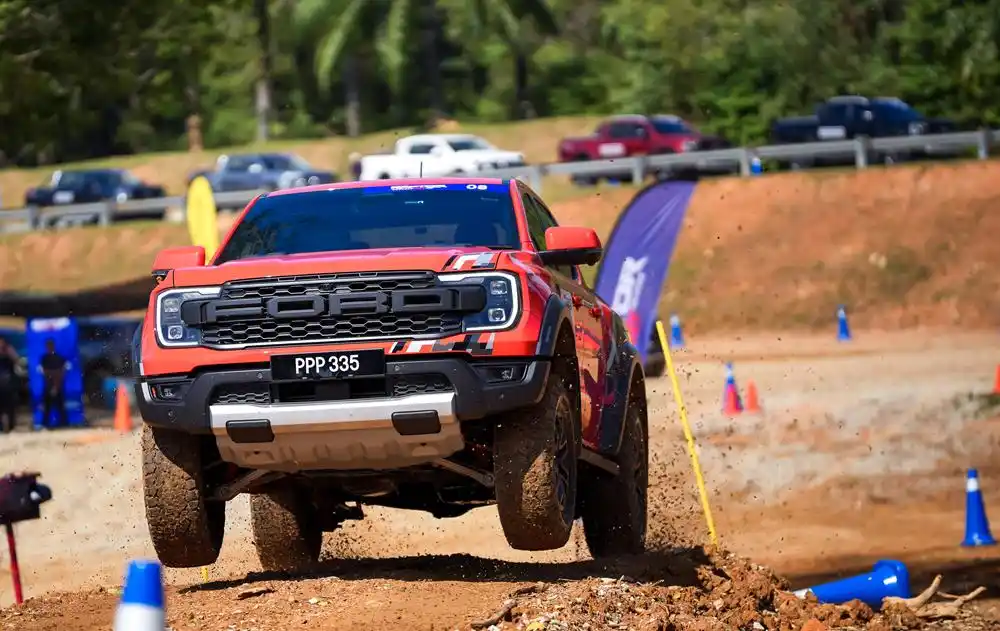 Image from MotaAuto.com: Auto ConneXion-Ford held the 2-day Ford Raptor Rev 2025 event to showc...