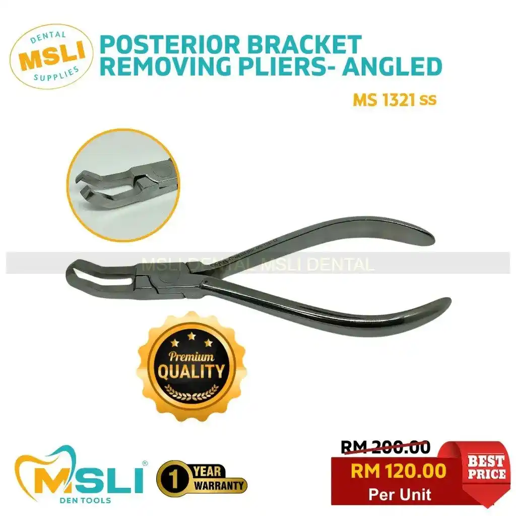Image from 📣MSLI DENTAL SUPPLIES PROMOTION 🔥: ✅ Ready Stock MSLI DENTOOLS (MS-1321) - POSTERIOR BRACKET REMOVING PLI...