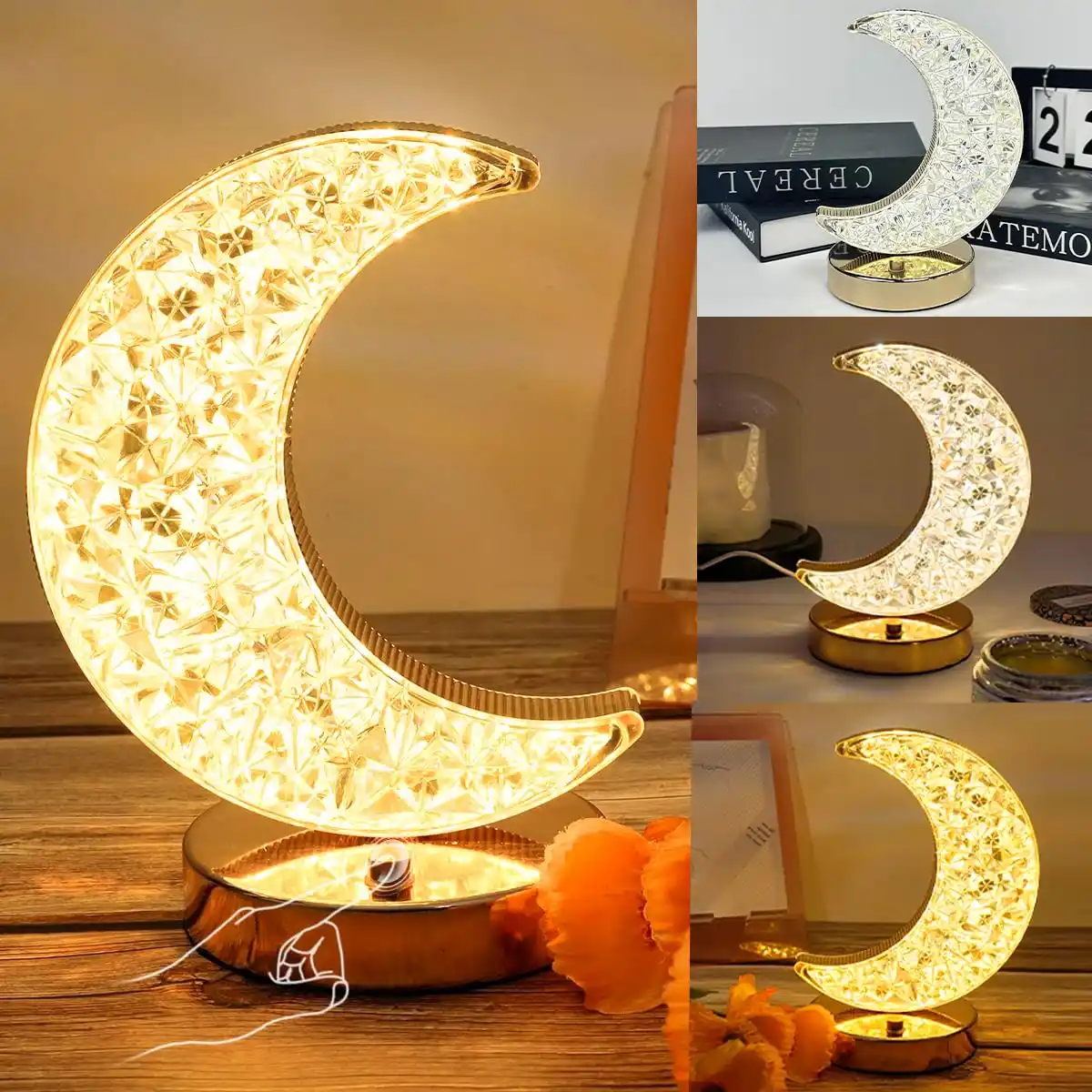 Image from متجر إنجـــــــاز Enjaz Store: نخلي رمضانك لهذا العام احلا و احلا🌜🤩 ابجوره هلال رمضان ب 3 اضاءات م...