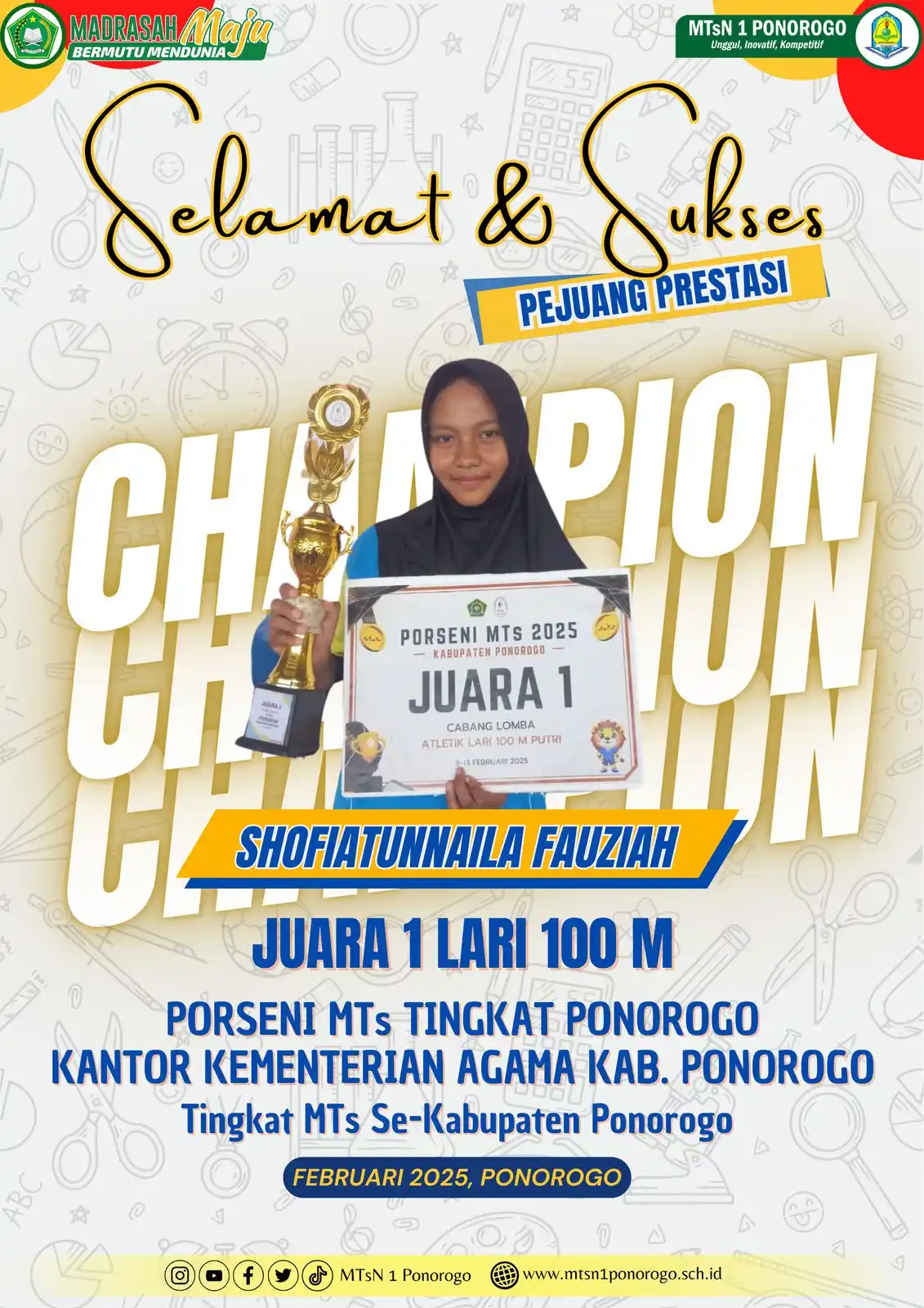 MTsN 1 Ponorogo post