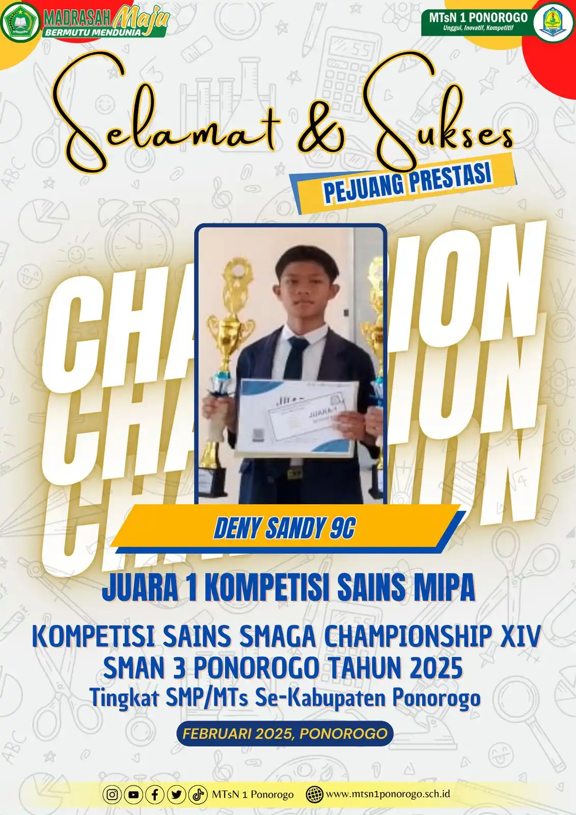 MTsN 1 Ponorogo post