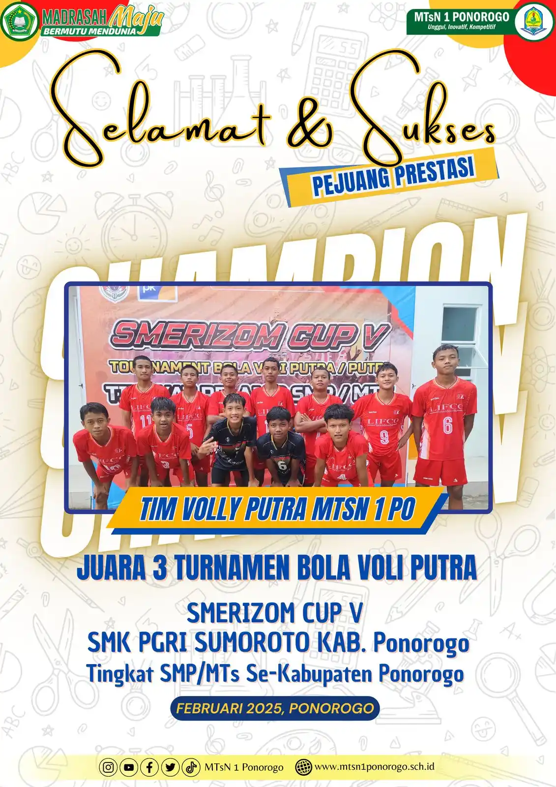 Image from MTsN 1 Ponorogo: <a class="text-blue-500 hover:underline cursor-pointer" href="/hashtag...