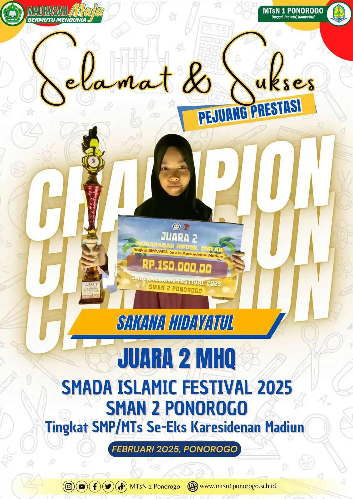 Image from MTsN 1 Ponorogo: <a class="text-blue-500 hover:underline cursor-pointer" href="/hashtag...