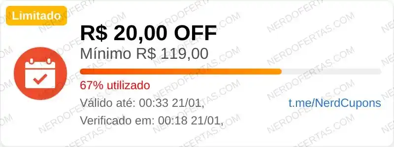 Nerd Cupons Da Shopee post