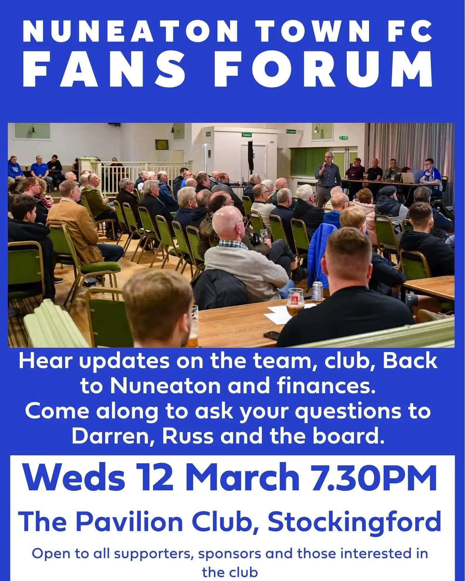 Nuneaton Town FC post