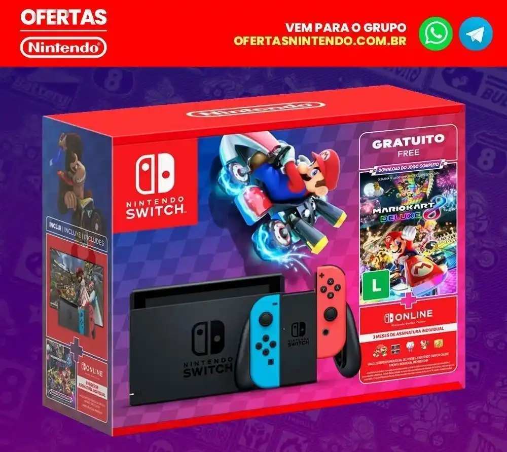 Ofertas Nintendo BR🇧🇷 post