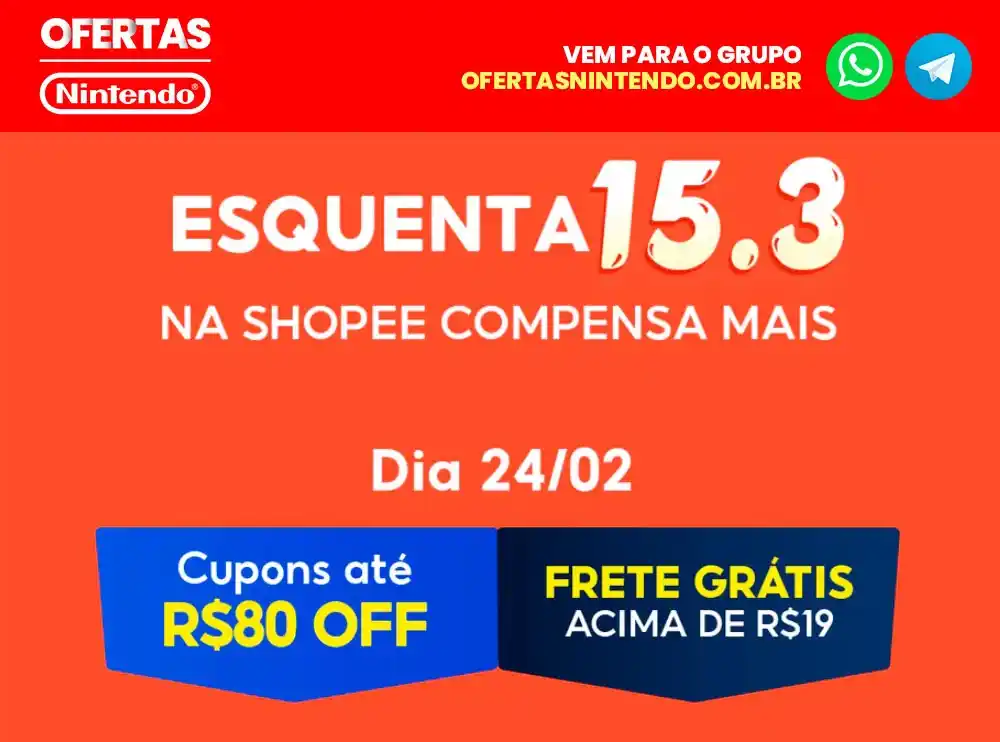 Ofertas Nintendo BR🇧🇷 post
