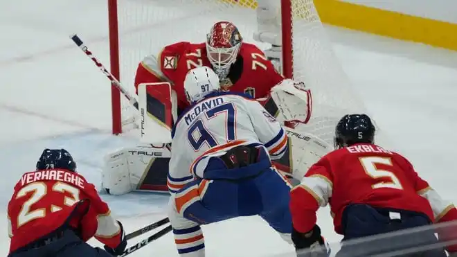 Image from Oilersnation.de: Gamethread Game 59 🏒 @ Florida Panthers 🏟 Amerant Bank Arena 📺 SKY...