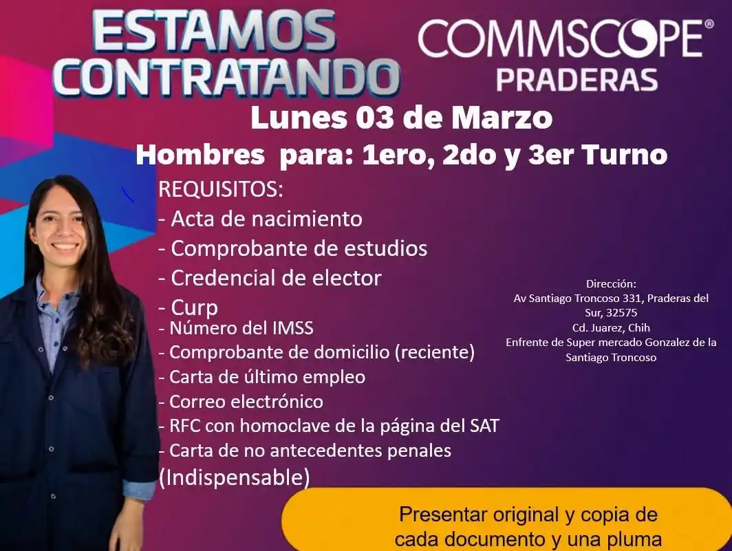 Operadores | EmpleosMaquila post