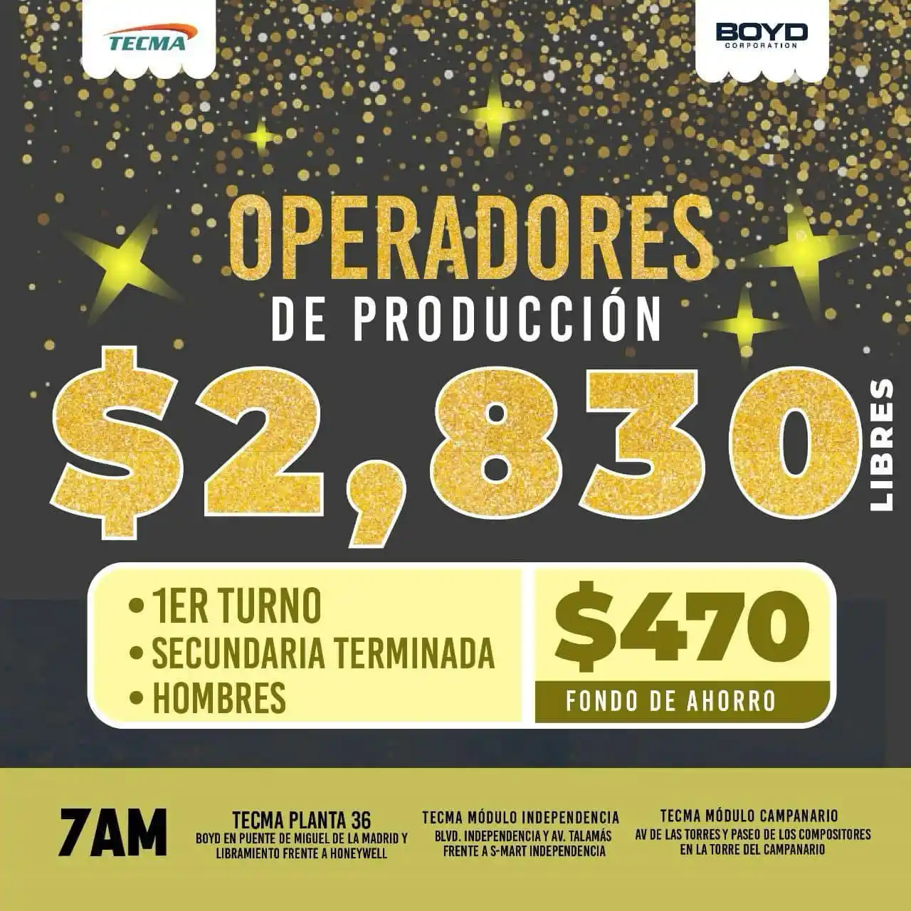 Operadores | EmpleosMaquila post