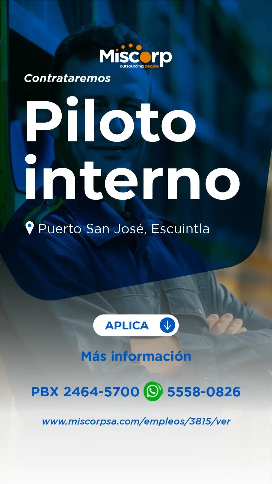 Image from Oportunidad De Empleo: https://www.miscorpsa.com/empleos/3815/ver...