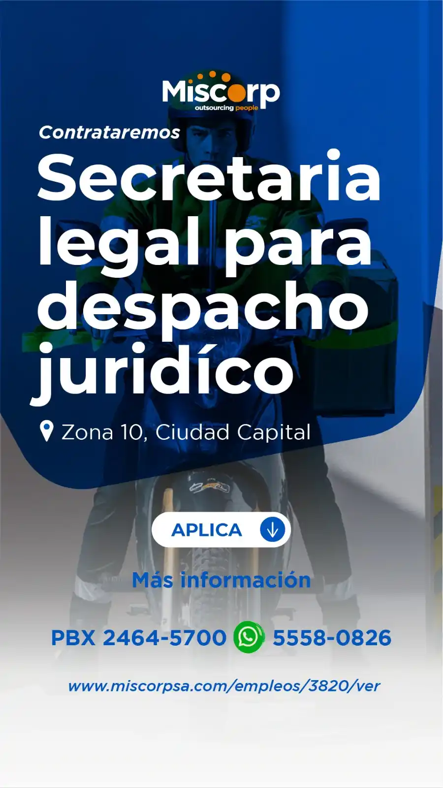 Image from Oportunidad De Empleo: https://www.miscorpsa.com/empleos/3820/ver...