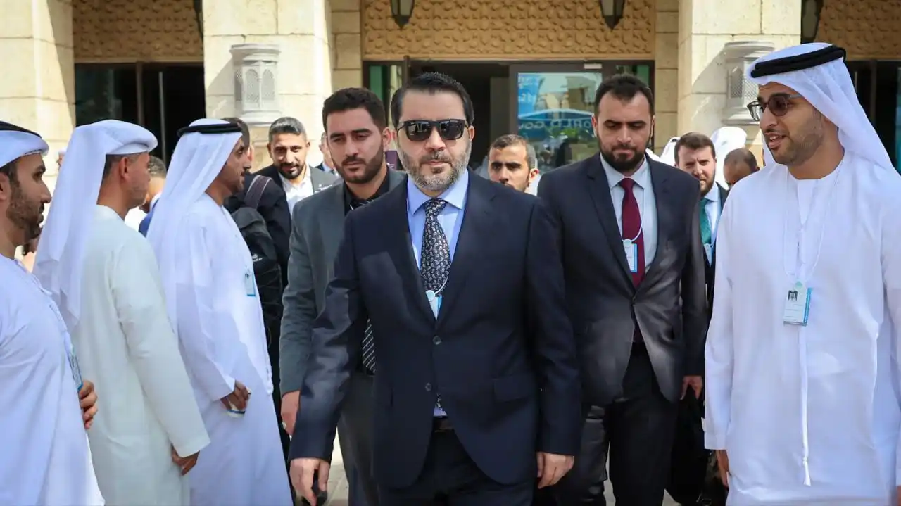 Image from وطن داش: وزير الخارجية والمغتربين السيد أسعد الشيباني يشارك في <a class="text-b...