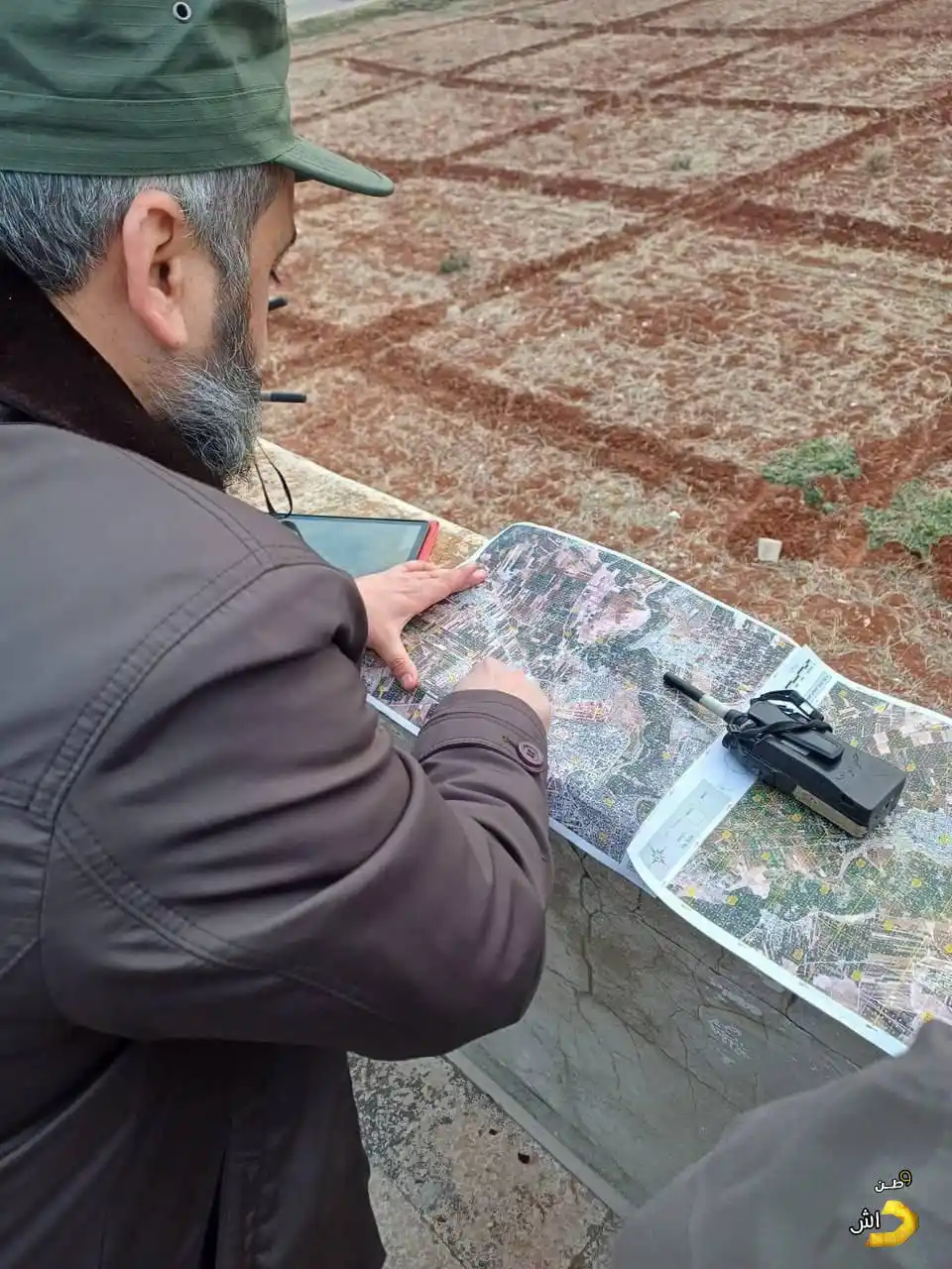 Image from وطن داش: اللواء مرهف ابو قصرة يشارك عمليات التمشيط التي تقوم بها قوات وزارة ال...