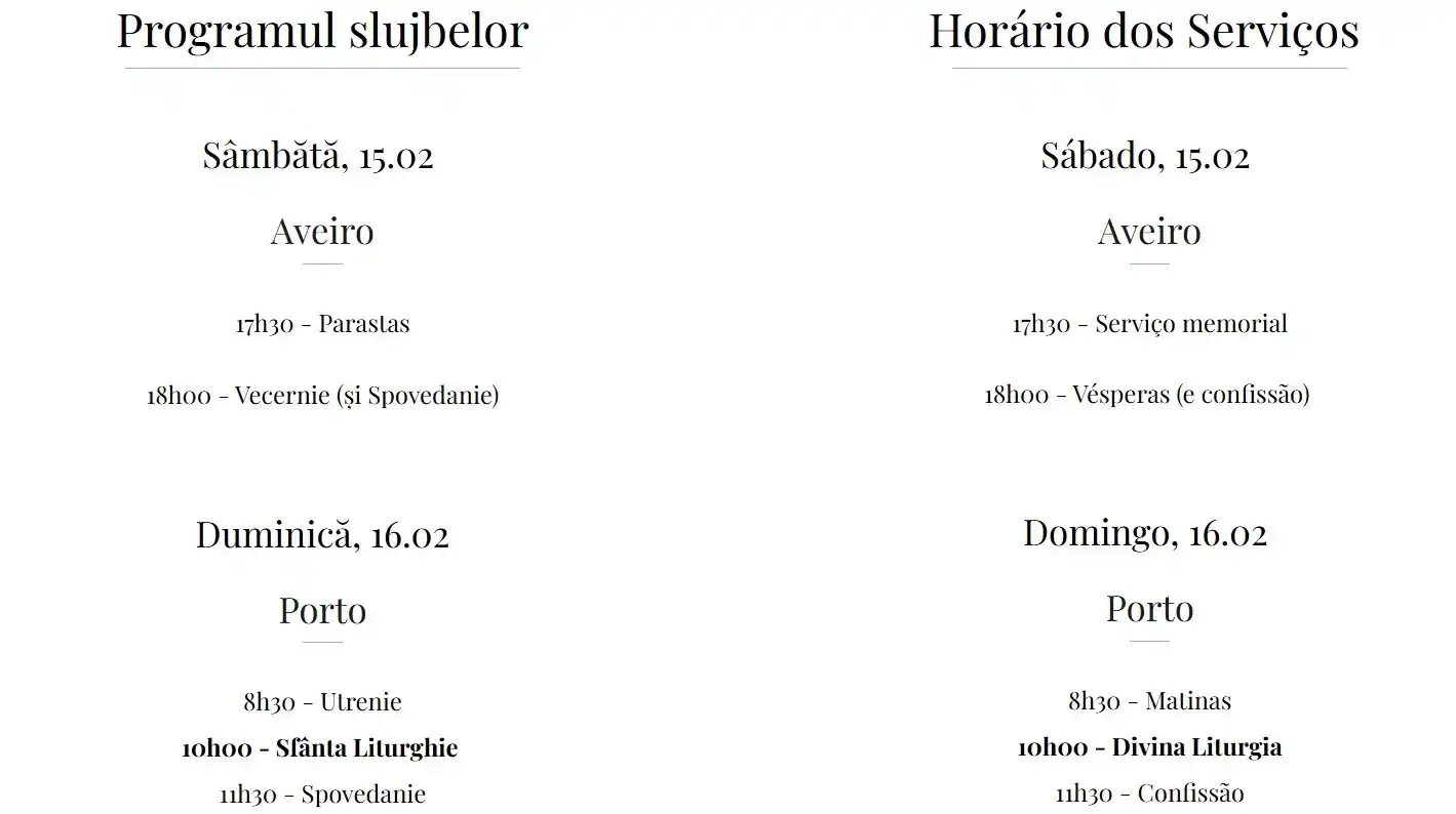 Paróquia Ortodoxa „São Sofrónio de Essex” Porto post