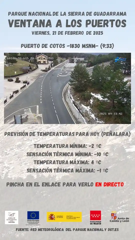 Parque Nacional de la Sierra de Guadarrama post