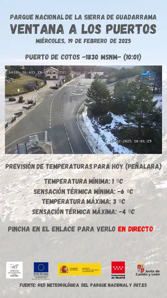 Parque Nacional de la Sierra de Guadarrama post